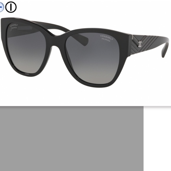 CHANEL POLARIZED BUTTERFLY SUNGLASSES - Picture 8 of 8